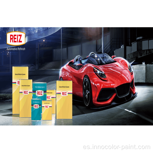 Pintura automotriz de automóvil de renovación automotriz de 2k 2k epoxi